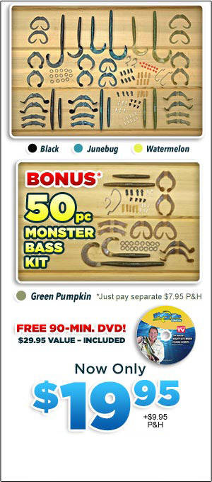 Fill Out The Form Below To Order Your Mighty Bite&trade; Worm Lure Now! This Offer Is Not Available In Stores!